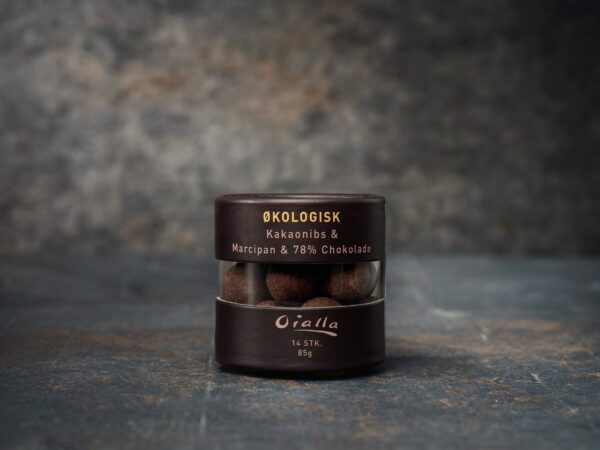 Økologiske marcipankugler med chokolade - Image 3