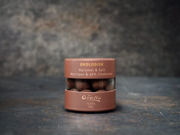 Økologiske marcipankugler med chokolade - Image 2