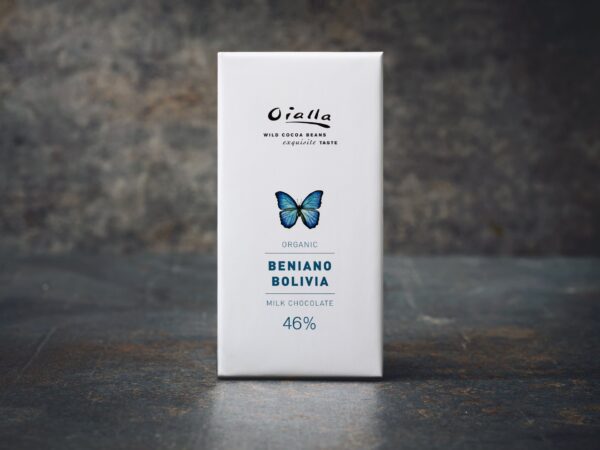 46% Organic Milk Chocolate, 60g bar