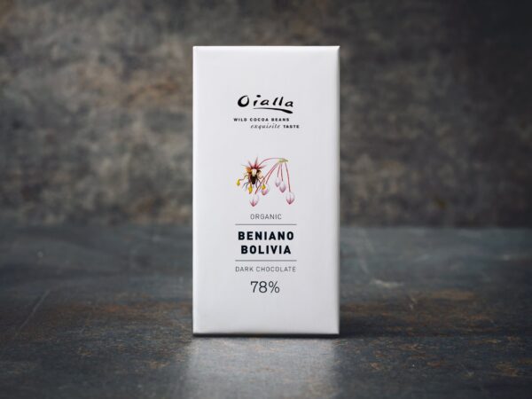 72% Organic Dark Oialla Chocolate, 60g bar